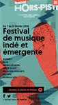 Mobile Screenshot of festivalhorspistes.com